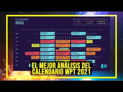 CALENDARIO OFICIAL World Padel Tour 2021 ¿COMIENZO? ¿PAÍSES? ¿DESCANSOS?