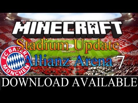 Fc Bayern Munich S Stadium Allianz Arena Minecraft Map