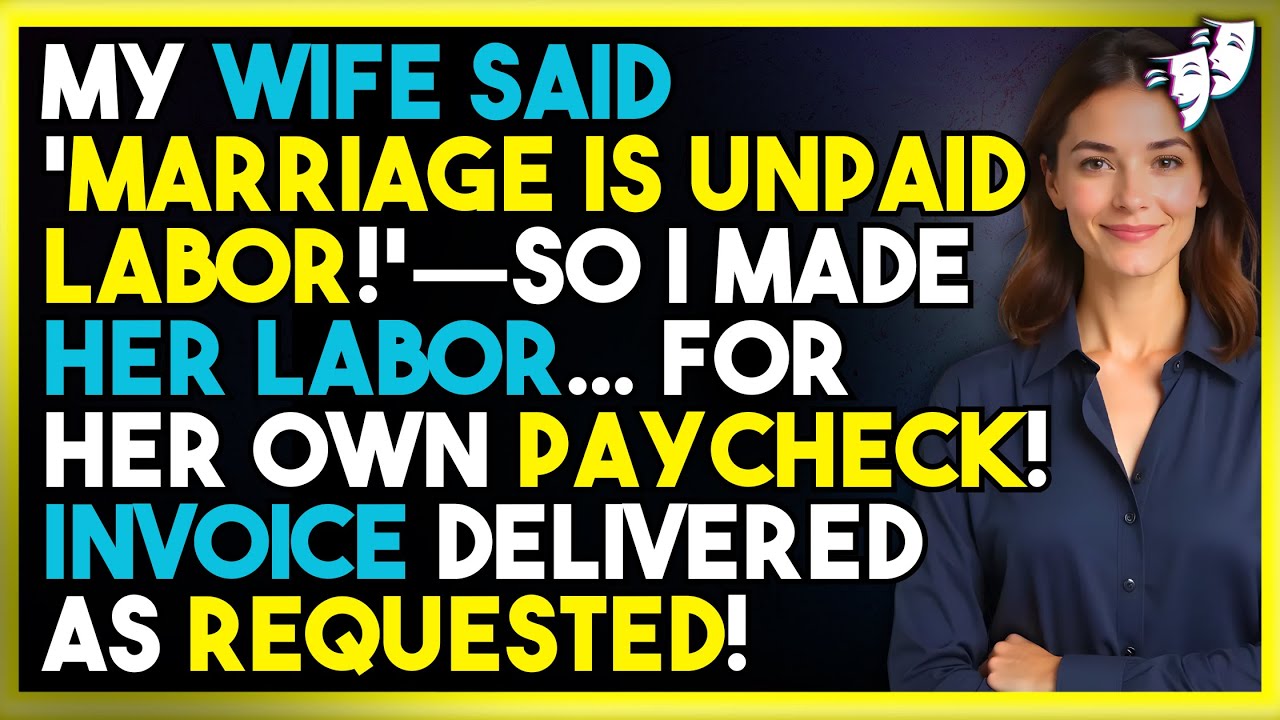 My Wife Said 'Marriage Is Unpaid Labor!'—So I Made Her Labor... For Her OWN Paycheck!