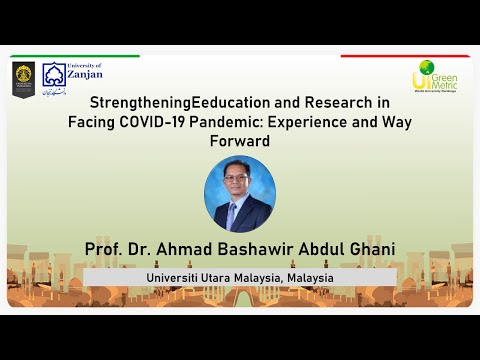 Prof. Dr. Ahmad Bashawir Abdul Ghani, Vice Chancellor, Universiti Utara Malaysia, Malaysia