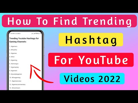 How To Find Trending Hashtags 2022 | Trending Hashtags For Knstagram Reels 2022