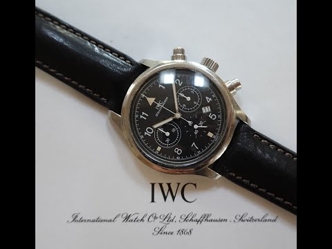 IWC Fliegerchronograph, Vintage-Chronograph für Herren, ca. 1988. Modellreferenz 3740