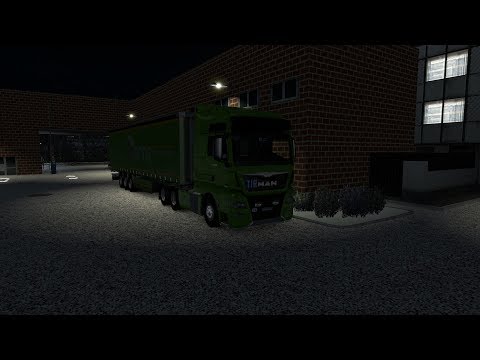 Euro truck simulator 2 1.30.ProMods 2.25 -Poland Rebuildingin Winter.Bydgoszcz-Elblag.MAN TGX Euro6