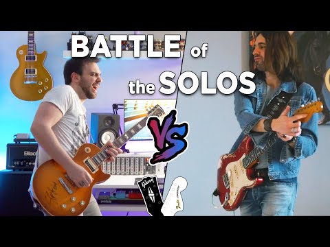 Battle Of The Solos: GIBSON vs FENDER