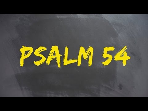 PLASTER MIODU. Psalm 54: Gdzie szukać ratunku?