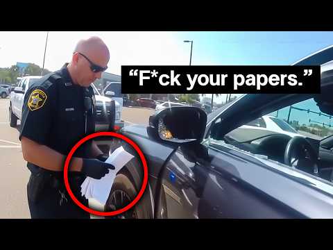 No-Nonsense Cop Throws Away Sovereign Citizen’s ‘Papers’