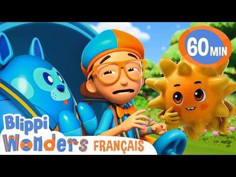 Atchoum | Blippi en français | Vidéos éducatives pour enfants
