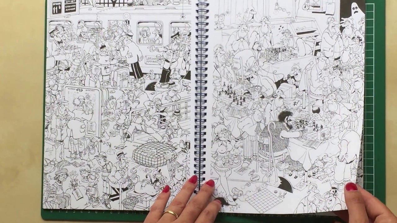 Review kleurboek Jan van Haasteren deel 1