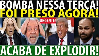 URGENTE  PRISÃO ACABA DE SER EFETUADA e CHOCA BRASÍLIA! LULA EM DESESPERO APÓS DURO GOLPE DE BOLSONA