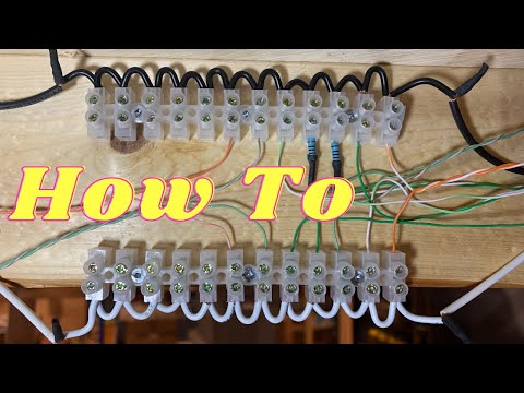 How I Do Wiring For My Buildings On My Layout