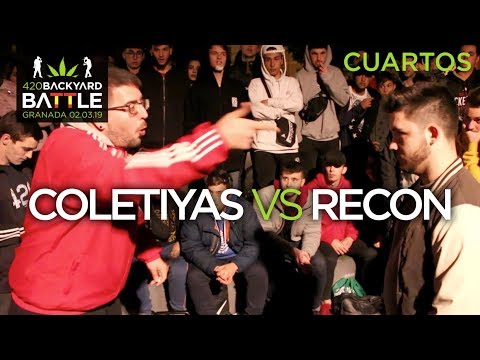 ((BATALLÓN)) RECON vs COLETIYAS. 4os Granada. 420 Backyard Battle 2019