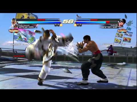 Tekken Tag Tournament 2 (Wang/Dragunov) Death_Samurai- Vs (Lars/M.Law) ReNIKON