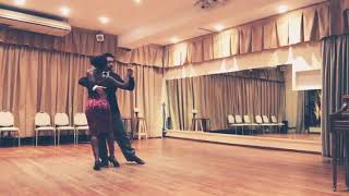 Reine Bakam & Leandro Haeder. “A los Amigos” por la Orquesta de Luis Bravo, Forever Tango