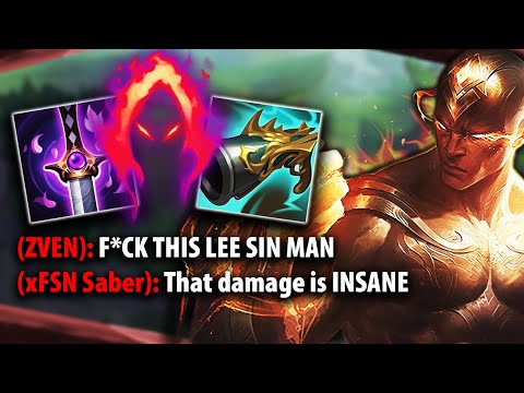 STOMPING PROS with THIS *NEW* LETHALITY LEE SIN BUILD