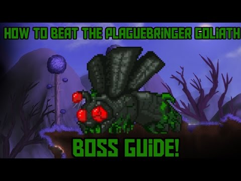 How to Beat the PlagueBringer Goliath! -Calamity Mod Expert Mode Boss Guide!