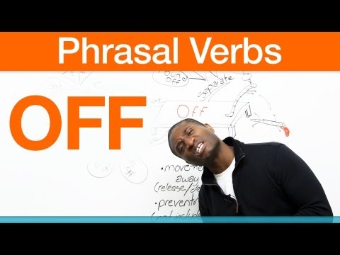 句動詞-off - make off, get off, pull off... (Phrasal verbs - OFF - make off, get off, pull off...)