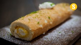 Mango Swiss Roll Recipe by SORTEDfood
