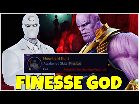 NO AWAKEN SKILL 😎  MOON KNIGHT DESTROYS THANOS!! NO CTP OF RAGE NEEDED 😛 | Marvel Future Fight