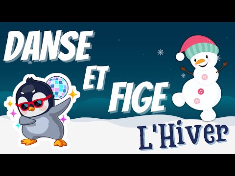 PAUSE ACTIVE (APQ): DANSE ET FIGE HIVER 2023 - BRAIN BREAK (DPA): WINTER FREEZE DANCE (FRENCH)