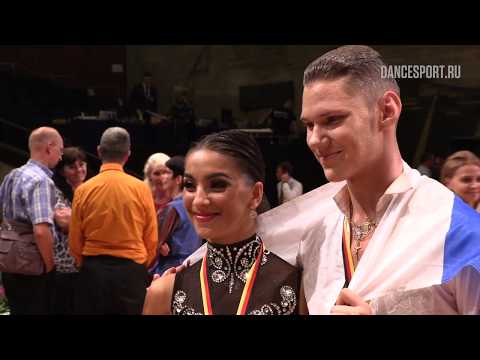 Danila Mazur - Anastasia Polonskaya RUS | Interview | WDSF Open Youth Latin | GOC 2018