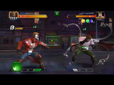 Star Lord vs Dr  Octobus ''0 Damage''  Marvel Contest of Champions