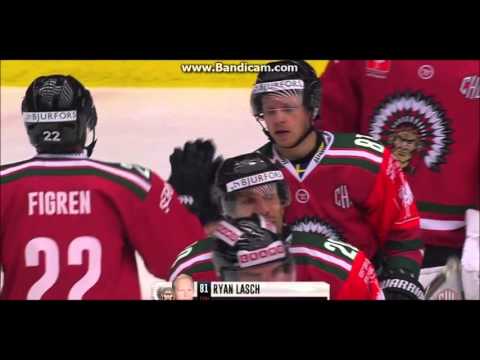 Frölunda–Ingolstadt Ryan Lasch Mål