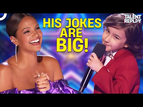 7-Year-Old JJ Pantano’s Hilarious Roast Leaves Judges Speechless! | America's Got Talent