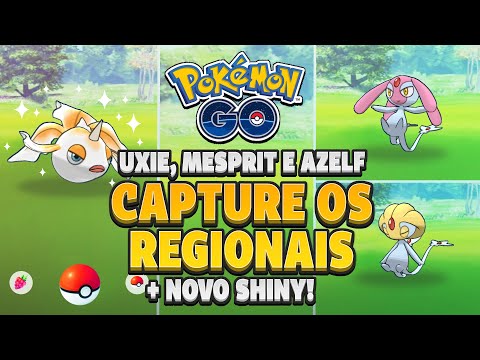 LIMITED TIME: Catch Regionals Uxie and Mesprit! Learn how!