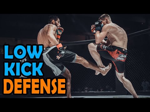 Low Kick Defense for MMA! Learn the 3 best ways!