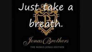 Jonas Brothers- Take a Breath [HQ]
