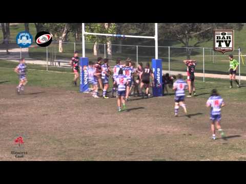 2015 ICRL Round 4 Catchup Colts Highlights  Thirroul Butchers vs Collegians