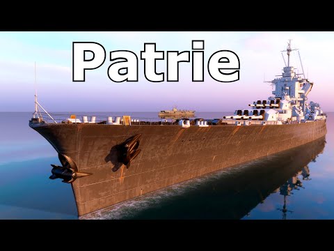 World of WarShips Patrie - 1 Kills 332K Damage