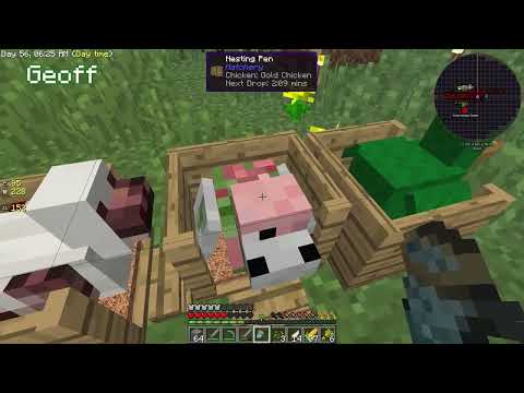 Let's Play Minecraft: Episode 270   Sky Factory Part 12