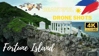 Fortune Island Philippines Drone Shots 4k Cinematic | Nasugbu Batangas | Year End 2023