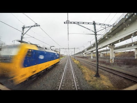 Trein Cabinerit / Amsterdam – Haarlem – Leiden – Den Haag / VIRM Intercity / Jan 2018