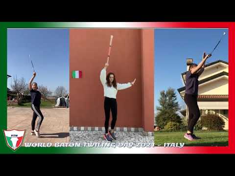 World Baton Twirling Day 2021 - A.S.D. MAJORETTES ONDA AZZURRA