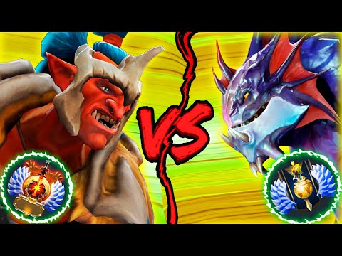 Dota 2 Troll Warlord VS Slardar | DOTA 2 Battle
