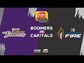 Deakin Melbourne Boomers V JCU Townsville Fire Wnbl