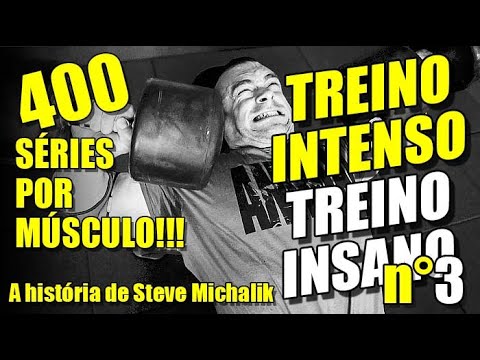 ATÉ ONDE VC IRIA NA INTENSIDADE DO SEU TREINO?? A história INSANA do Mestre Steve Michalik