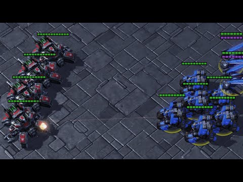 EASY SOLUTION for Mech vs Mech - Terran School #21