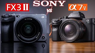 Sony A7V vs Sony FX3 II – Similarities?