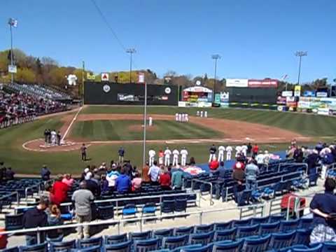 Brandon Heath sings the national anthem