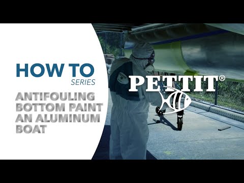 Pettit Paint - How To Antifouling Bottom Paint an Aluminum Boat