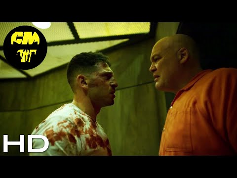 The Punisher vs Kingpin | Daredevil S2E9