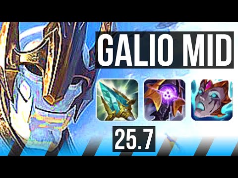 GALIO vs SETT (MID) | 37k DMG | EUW Grandmaster | 25.7