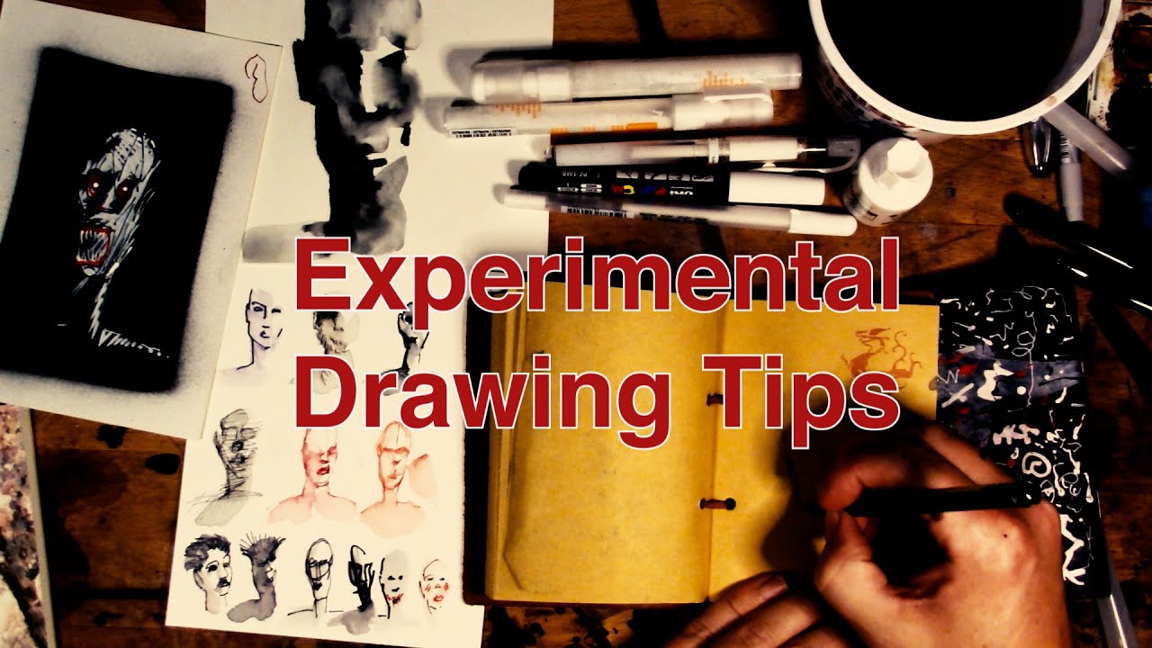 Experimental Drawing Part 1 Tips, Mindset, Pens, Leonardo Da Vinci