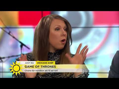 Här är svenska skådespelarna som kan göra entré i Game of Thrones - Nyhetsmorgon (TV4)