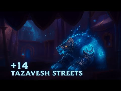 Guardian Druid M+ | +14 Tazavesh Streets | Bear Tank