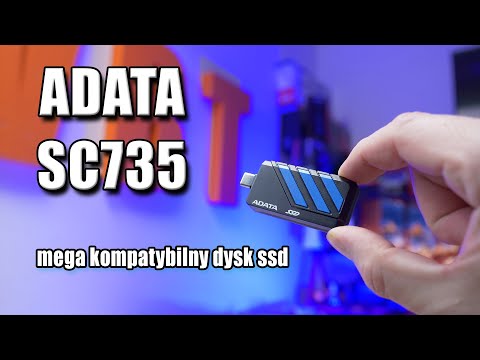 Adata SC735 - external SSD with great functionality - review