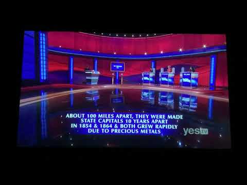 Final Jeopardy, “The Western US” - Brian Chang Day 2 (1/20/21)